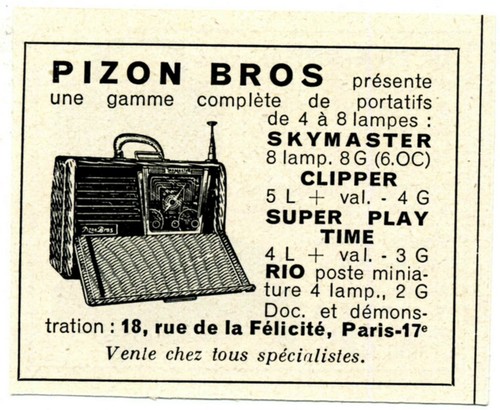 1955 portatifs 4 à - 1955, :