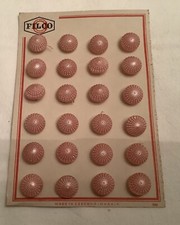 plaquette 24 boutons anciens marqué Filco 