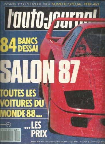 Auto journal 15 - l'auto-journal, n°14-15