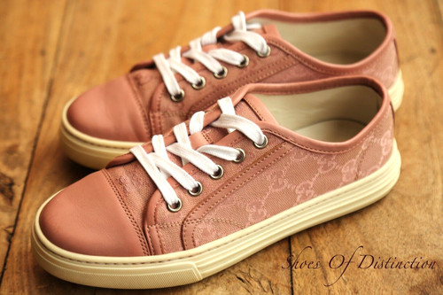 Baskets gucci cuir - en, gg
