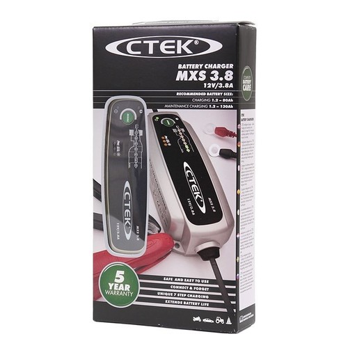 Ctek chargeur batterie 8 - batterie, 3.8