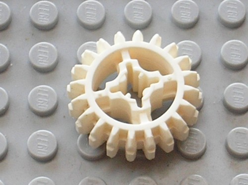 Lego technic engrenage white - lego,
