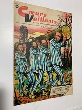 COEURS VAILLANTS N°33 DU 17/08/1958; MOky et Poupy