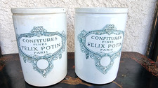 pot ancien à confiture Félix