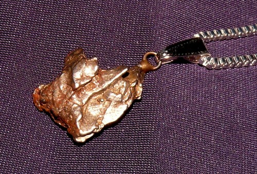 Pendentif météorite campo - météorite,
