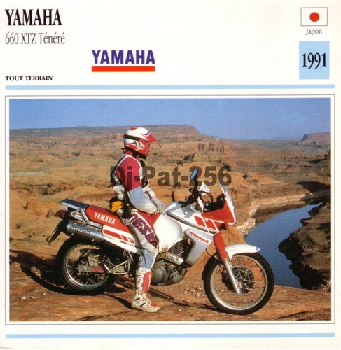 Fiche moto yamaha 660 - xt, z