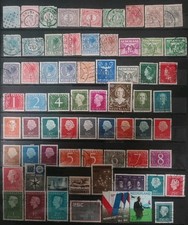 LOT de 67 TIMBRES OBLITERES