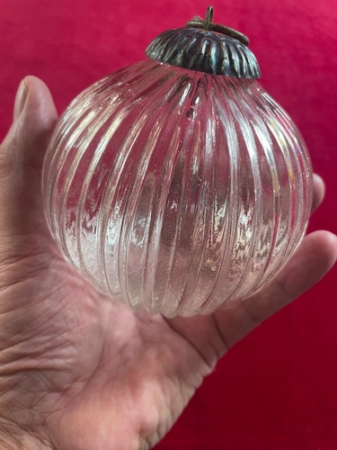 Grosse boule noel verre - grosse, de