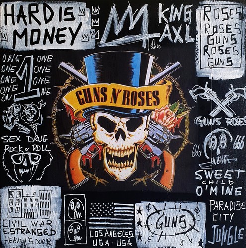 Spaco signed guns roses hard - spaco,