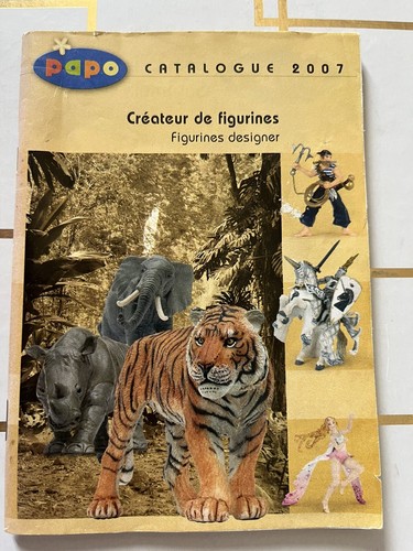 Catalogue ancien papo - catalogue, 2007