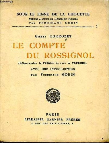 Compte rossignol - du,