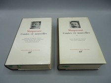 Contes et nouvelles - Maupassant - Tomes 1 et 2 - Bib. de la Pléiade - 1977/1979
