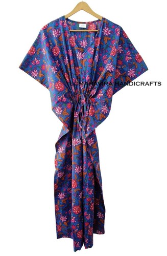 Robe caftan gitane coton - en,