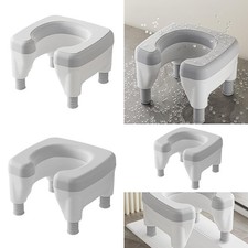 Chaise percée épaisse, tabouret de toilette accroupi pour personnes âgées