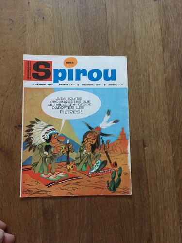 Journal spirou 1503 1967 - bd,