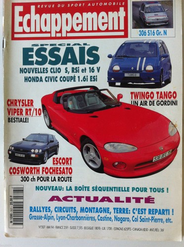 Echappement 307 essais - echappement,