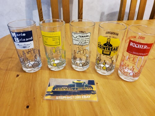 Lot verre publicitaires - de,