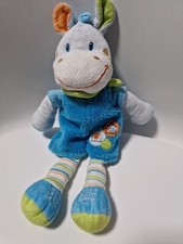 doudou plat girafe vache jaune