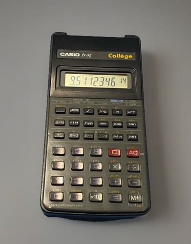 Casio college - fx-92, college/