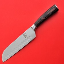 Couteau cuisine alvéoles