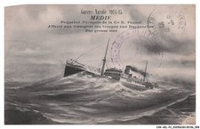 CAR-AELP2-0139-BATEAUX - Medie - Paquebot francais de la cie n.paquet