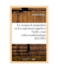 Le Compas de Proportion Ou Les