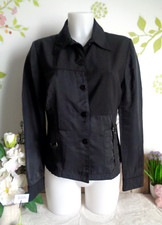 Vêtement occasion femme : Veste fine " Un point c'est tout " - T : 38 / 40