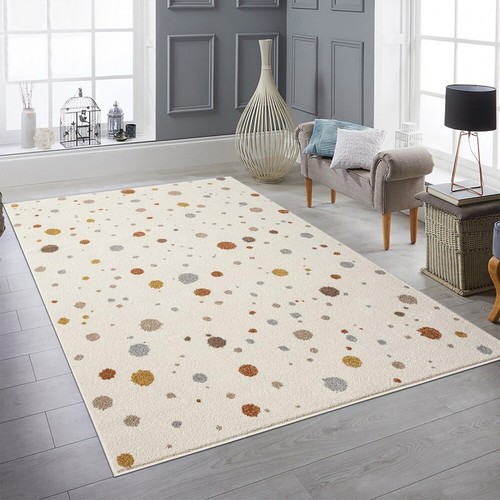 Tapis crème avec taches - , de