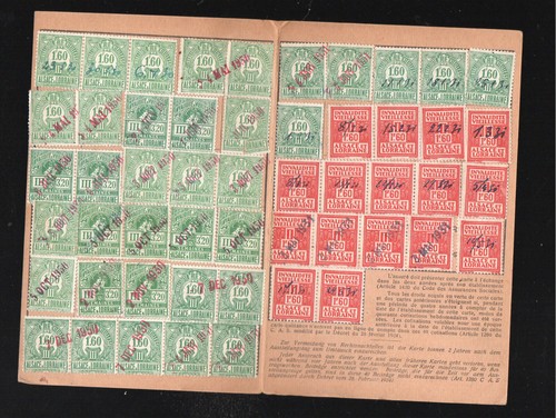Metz 1930 carte quittance - ,