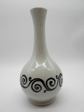 SUPERBE VASE DÉCOR CELTIQUE EN FAÏENCE DE DESVRES / BOULOGNE HENRI DELCOURT