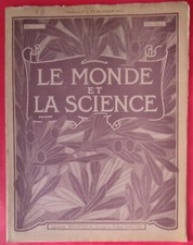 Revue LE MONDE ET LA SCIENCE