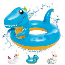 Bouée de natation pour enfant de 3 à 6 ans, dinosaure, animaux de natation go...