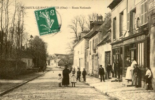 Puiseux hauberger route - puiseux, le