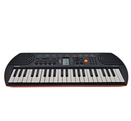 Casio keyboard black - casio, sa-76