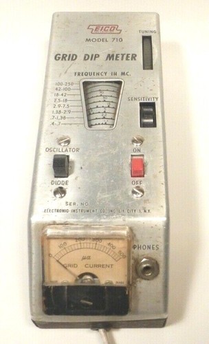 Vintage eico 710 grid - grid, dip