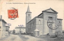 CPA 38 VALENCIN / EGLISE ET