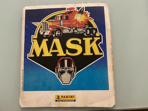 Vintage panini album mask - panini,