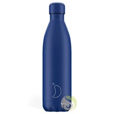 Bouteille isotherme matte all blue750 ml Chillys bottles gourde thermos nomad...