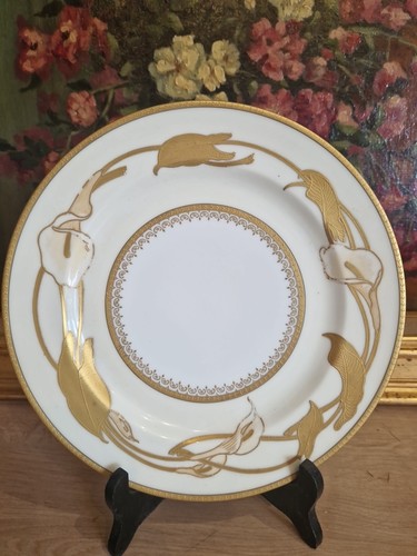Rare assiette incrustation - assiette, or