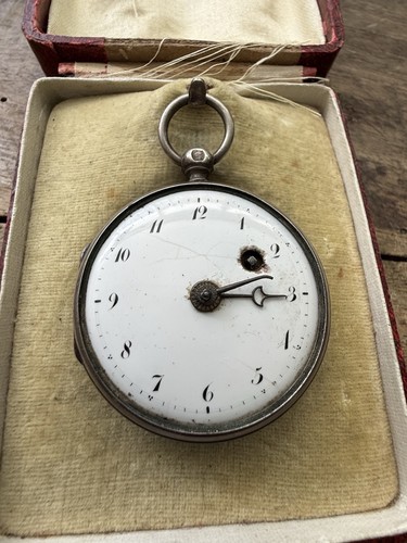 Montre gousset coq fusee