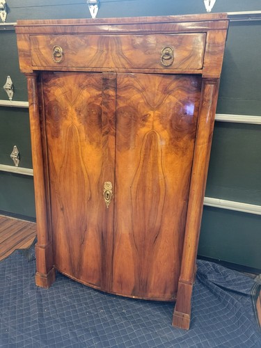 Biedermeier armoire walnut - biedermeier, armoire,