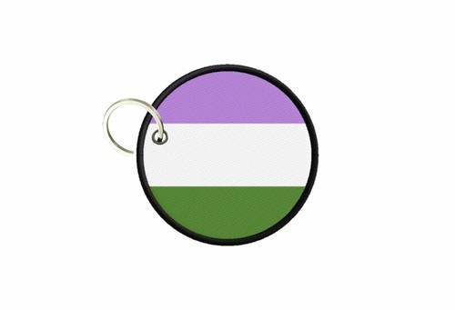 Porte cles clefs drapeau
