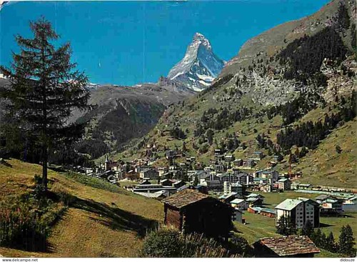 Carte postale suisse - carte,
