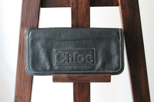 Portefeuille chloé cuir - portefeuille,
