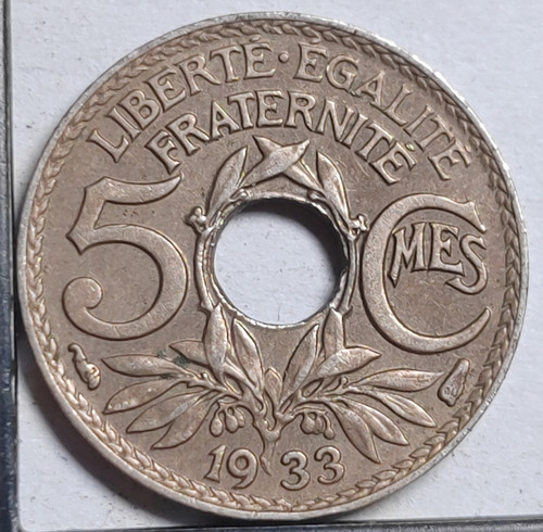 Centimes 1933 lindauer - 5,