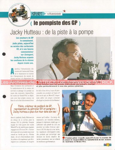 Jacky hutteau pilote - hutteau, pompiste