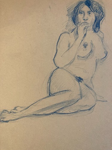 Ancien beau dessin nue - beau,