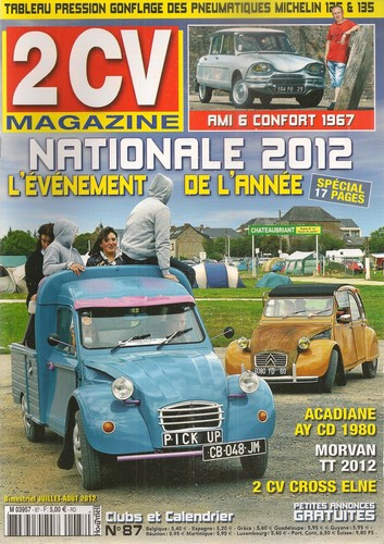 2cv magazine nationale - magazine,