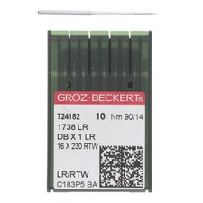 Lot de 10 aiguilles CUIR pour