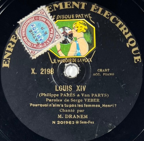 Dranem louis xiv - louis, disque